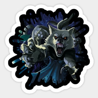 All Day Nightmare Sticker